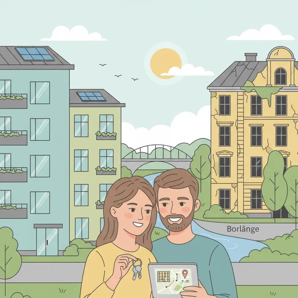 Renting an Apartment in Borlänge, Sweden: Stability While Luxury Properties Decay